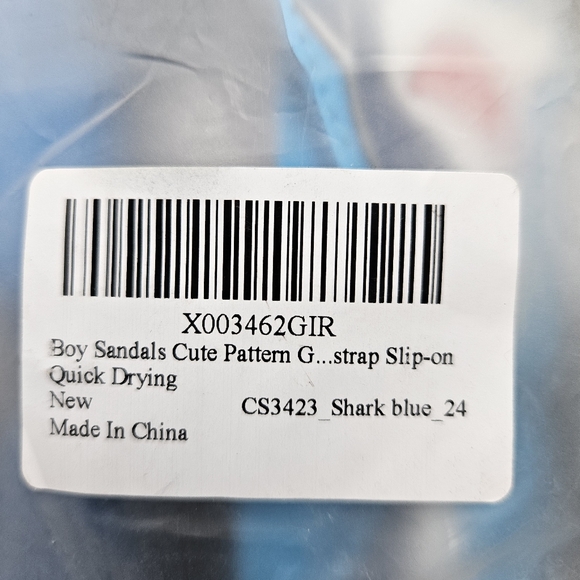 Toddler Sandals Slider Non-Slip 7.5 - Picture 6 of 7